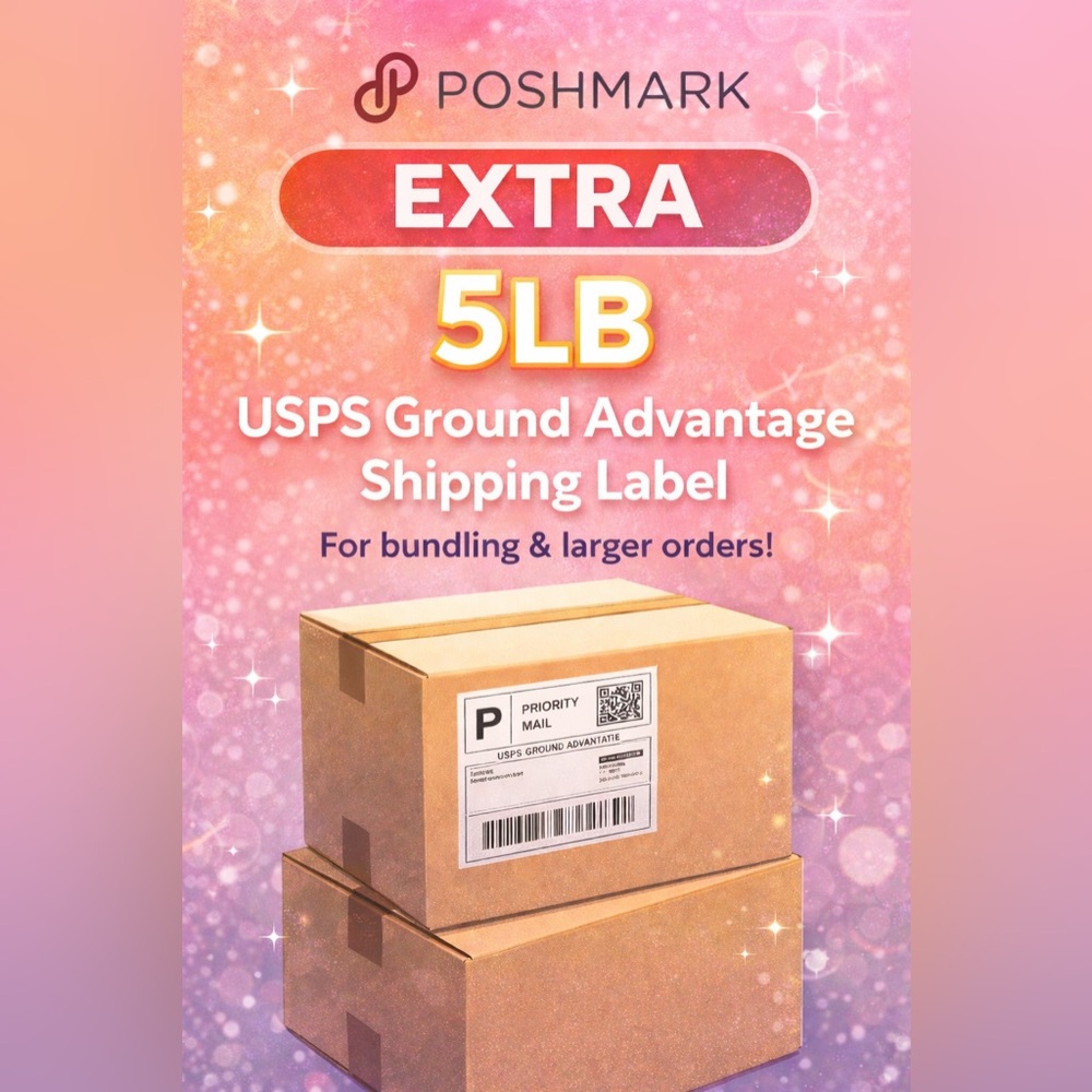 Extra USPS Ground Advantage Shipping Label